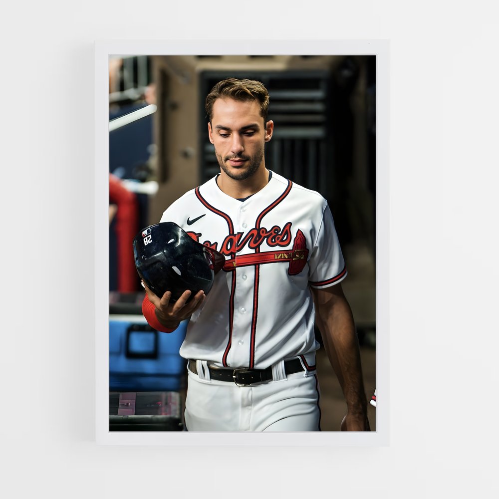 Poster Matt de olson – affiche Baseball (vue 3)